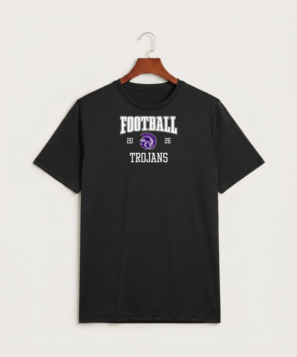 Barnesville High School Football (Boys) - Black Sport-Tek PosiCharge Competitor Tee. ST350