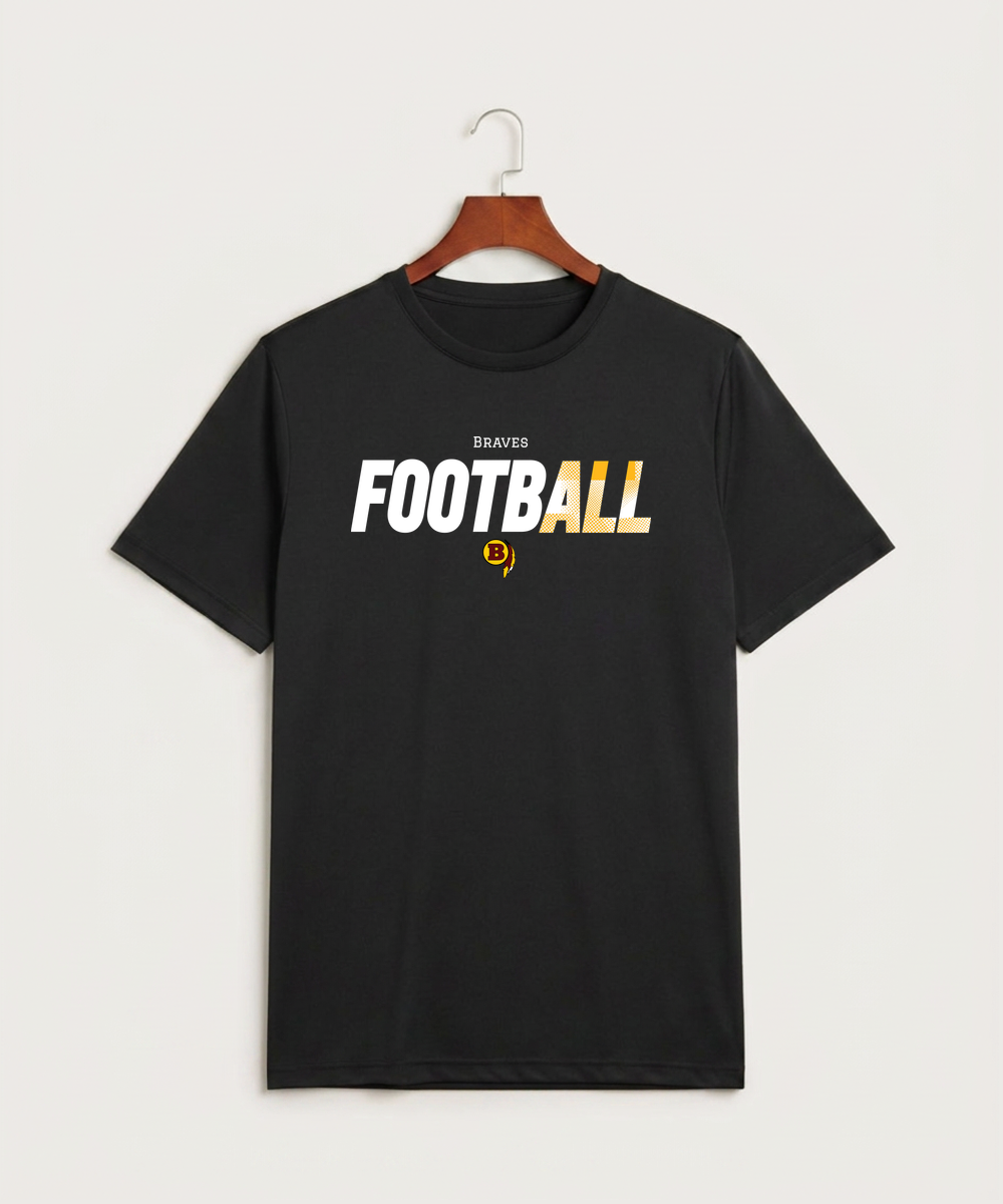 Benson High School Football (Boys) - Black Sport-Tek PosiCharge Competitor Tee. ST350