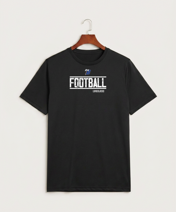 Bemidji High School Football (Boys) - Black Sport-Tek PosiCharge Competitor Tee. ST350