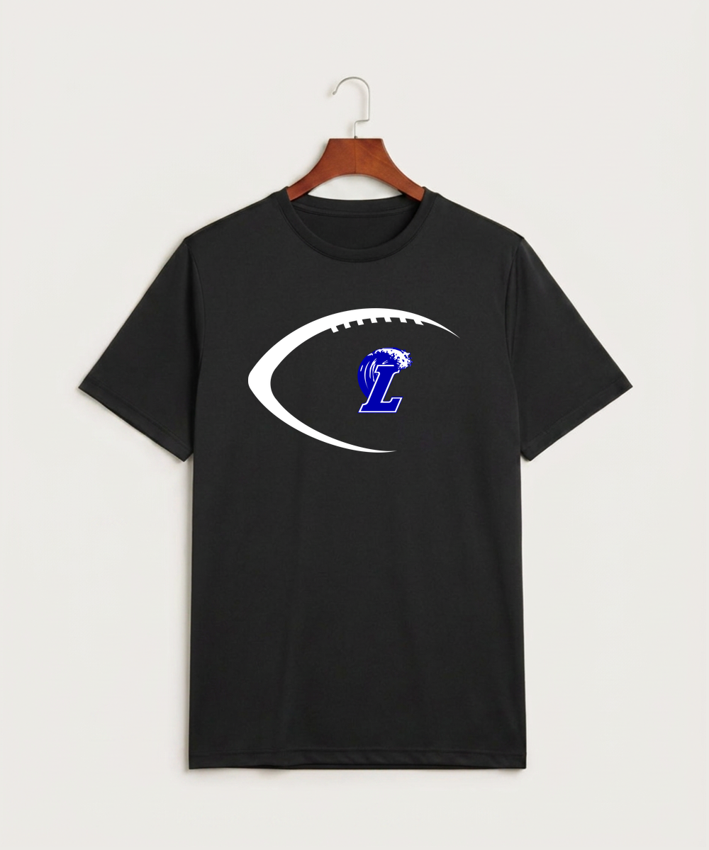 Lakeview High School Football (Boys) - Black Sport-Tek PosiCharge Competitor Tee. ST350