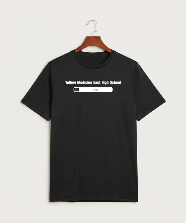 Yellow Medicine East High School Athletics - Black Sport-Tek PosiCharge Competitor Tee. ST350