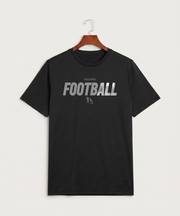 Red Rock Central High School Football (Boys) - Black Sport-Tek PosiCharge Competitor Tee. ST350