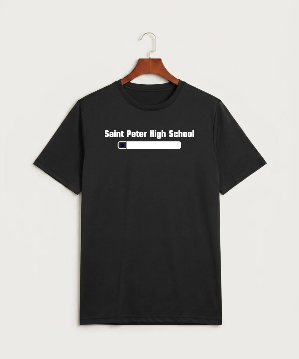 Saint Peter High School Athletics - Black Sport-Tek PosiCharge Competitor Tee. ST350