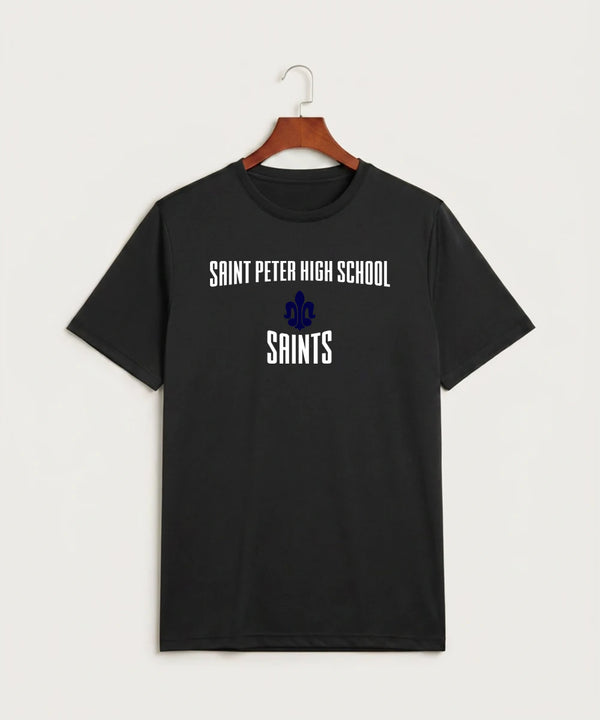 Saint Peter High School Athletics - Black Sport-Tek PosiCharge Competitor Tee. ST350