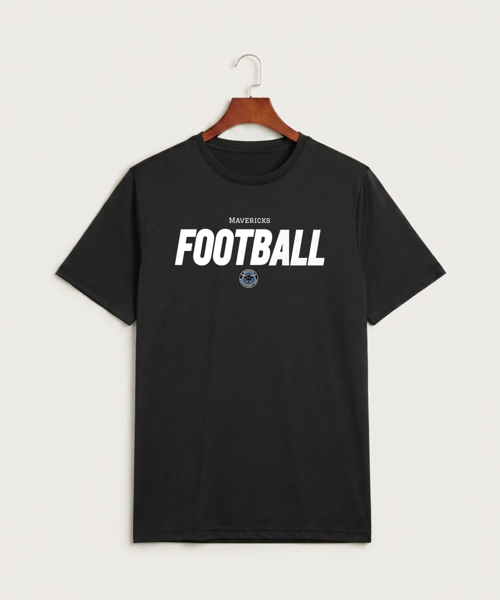 Martin County West High School Football (Boys) - Black Sport-Tek PosiCharge Competitor Tee. ST350