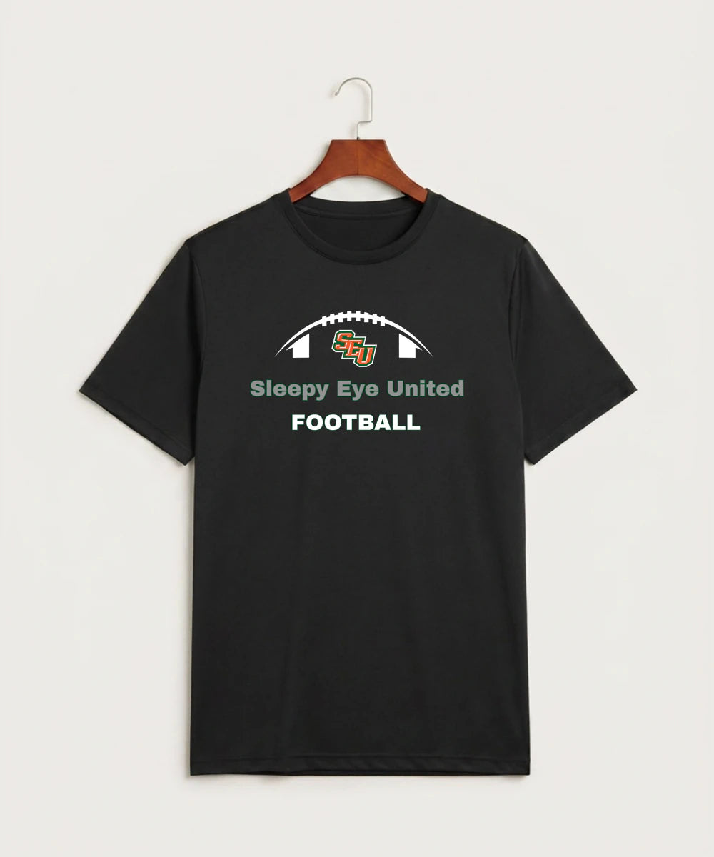 Sleepy Eye United Football (Boys) - Black Sport-Tek PosiCharge Competitor Tee. ST350