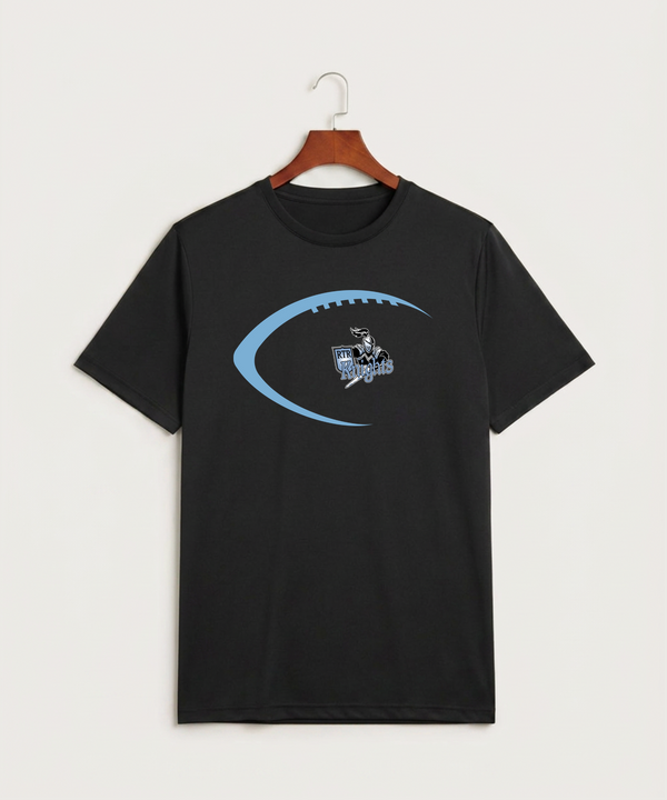 Russell-Tyler-Ruthton High School Football (Boys) - Black Sport-Tek PosiCharge Competitor Tee. ST350