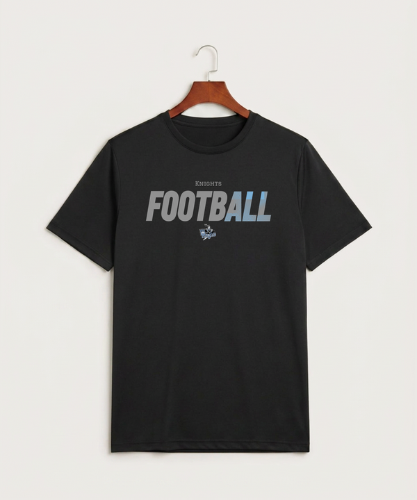 Russell-Tyler-Ruthton High School Football (Boys) - Black Sport-Tek PosiCharge Competitor Tee. ST350