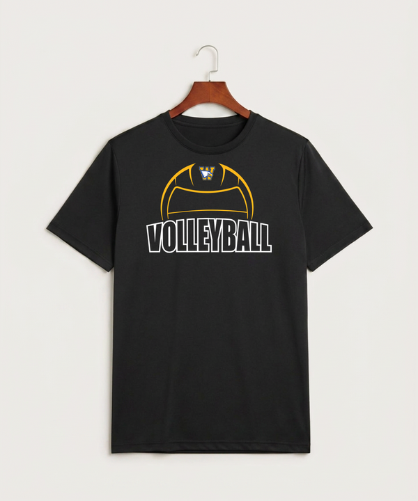 Windom Area High School Volleyball (Girls) - Black Sport-Tek PosiCharge Competitor Tee. ST350