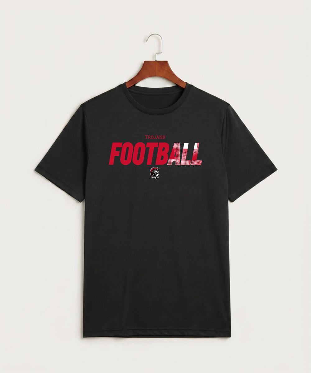 Worthington High School Football (Boys) - Black Sport-Tek PosiCharge Competitor Tee. ST350