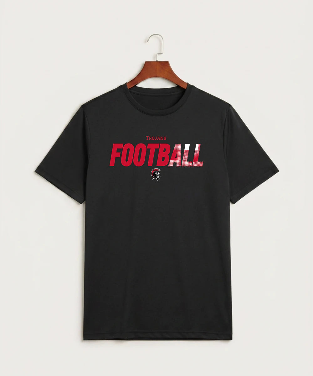 Worthington High School Football (Boys) - Black Sport-Tek PosiCharge Competitor Tee. ST350