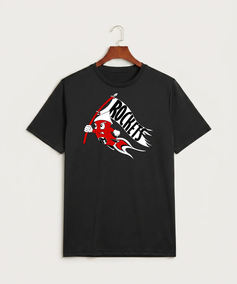 John Marshall High School Swim Dive Girls - Black Sport-Tek PosiCharge Competitor Tee. ST350