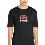 John Marshall Swim Dive - Black Sport-Tek PosiCharge Competitor Tee. ST350