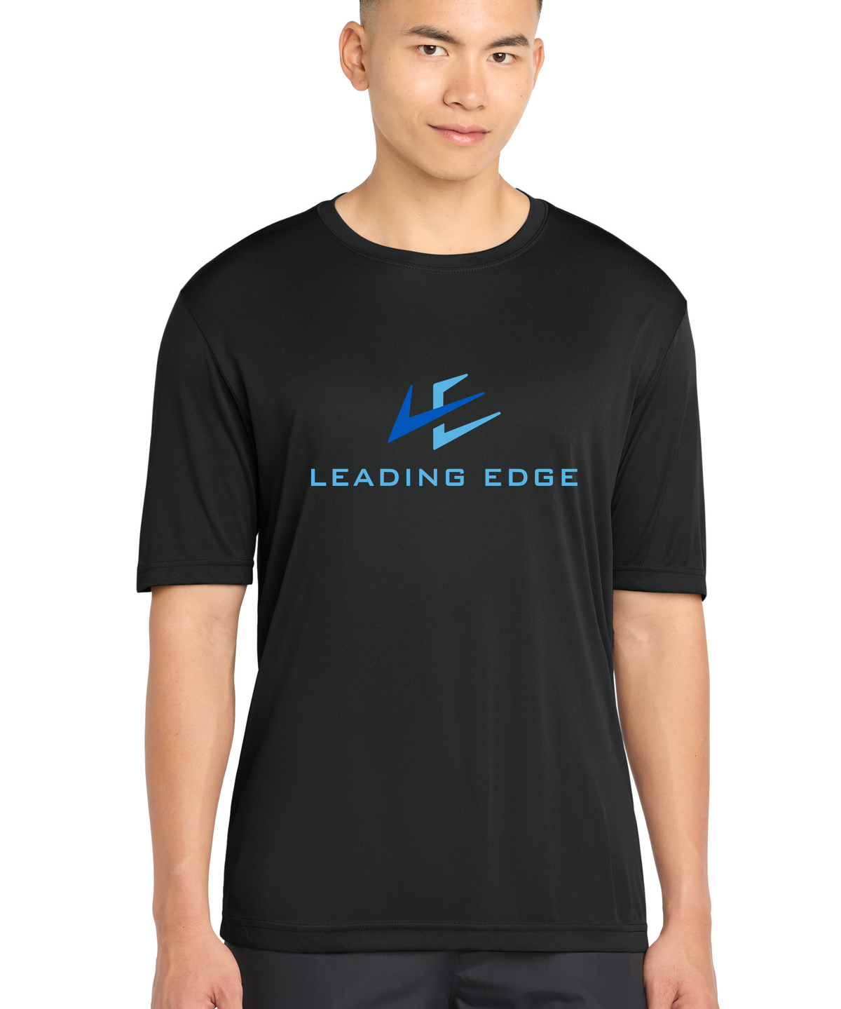 Leading Edge example_store - Black Sport-Tek PosiCharge Competitor Tee. ST350