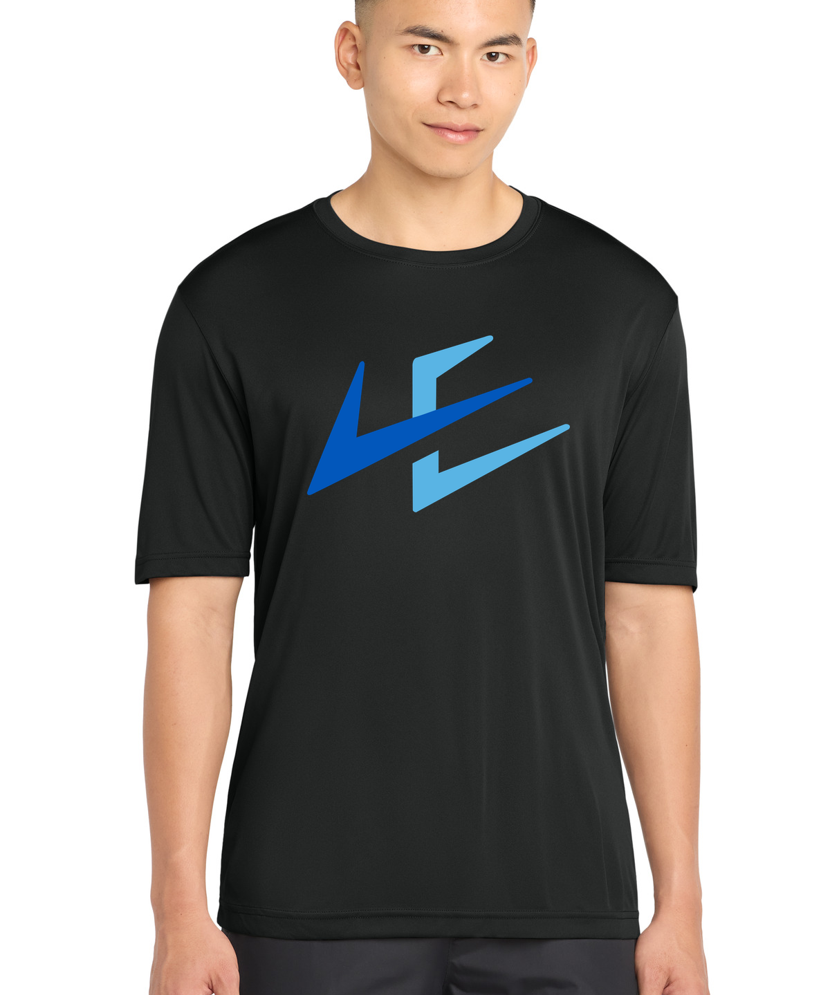 Leading Edge example_store - Black Sport-Tek PosiCharge Competitor Tee. ST350
