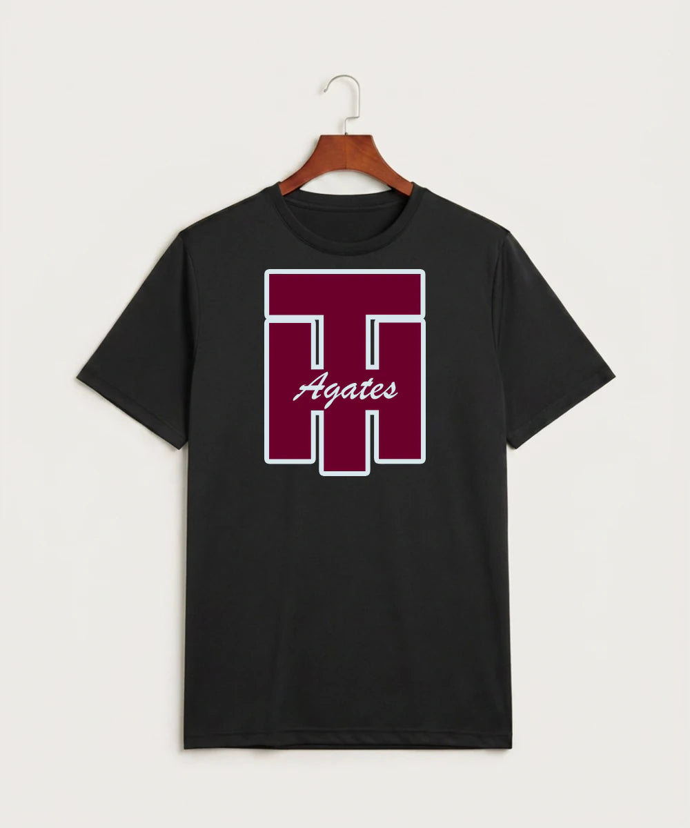Two Harbors High School Football (Boys) - Black Sport-Tek PosiCharge Competitor Tee. ST350