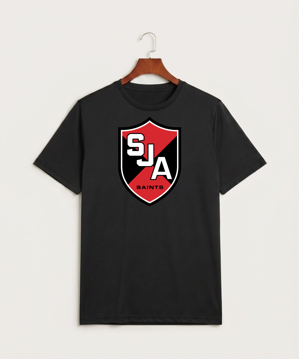 Saint James High School Football (Boys) - Black Sport-Tek PosiCharge Competitor Tee. ST350