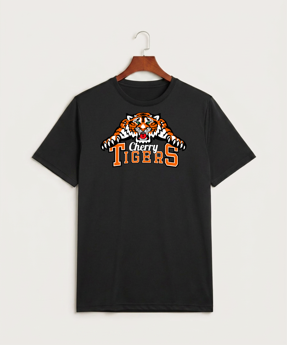 Cherry High School Athletics Coed - Black Sport-Tek PosiCharge Competitor Tee. ST350