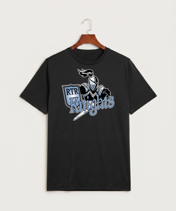 Russell-Tyler-Ruthton High School Football (Boys) - Black Sport-Tek PosiCharge Competitor Tee. ST350