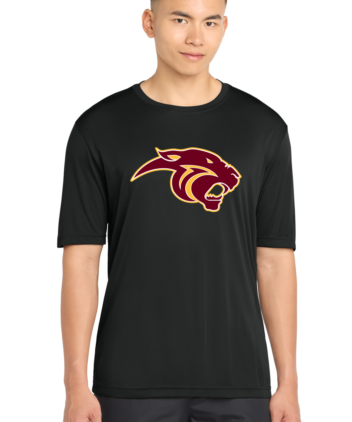 Pine Island Football - Black Sport-Tek PosiCharge Competitor Tee. ST350