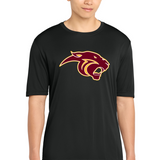 Pine Island Football - Black Sport-Tek PosiCharge Competitor Tee. ST350