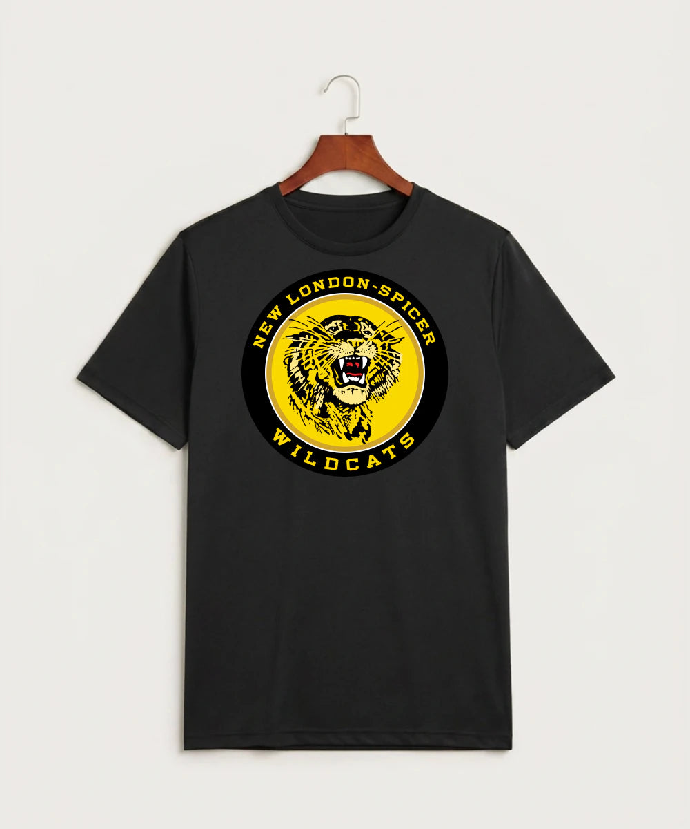New London Spicer High School Football (Boys) - Black Sport-Tek PosiCharge Competitor Tee. ST350