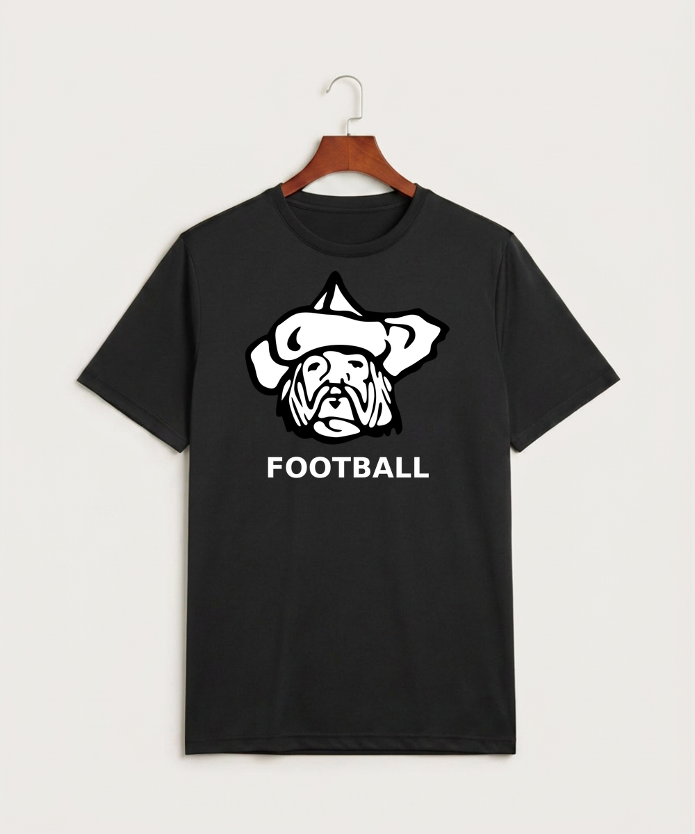 Polo HS Football general - Black Sport-Tek PosiCharge Competitor Tee. ST350