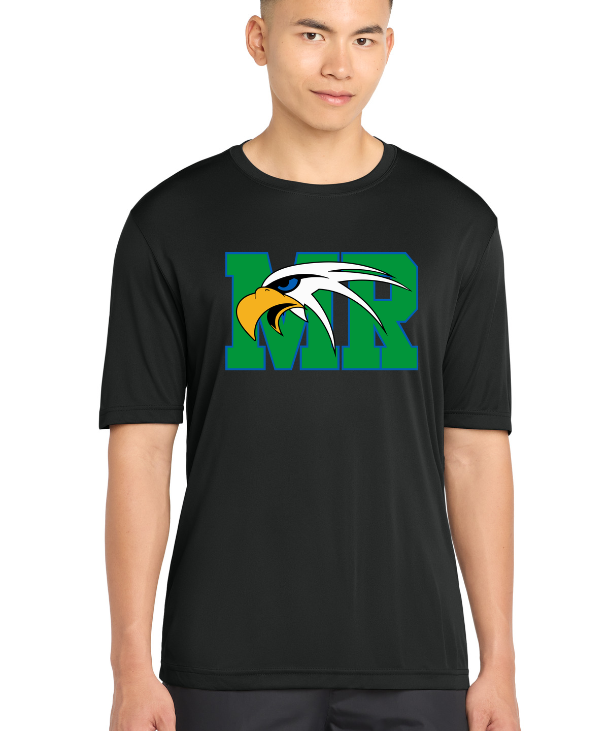 Maple River High School hockey_boys - Black Sport-Tek PosiCharge Competitor Tee. ST350