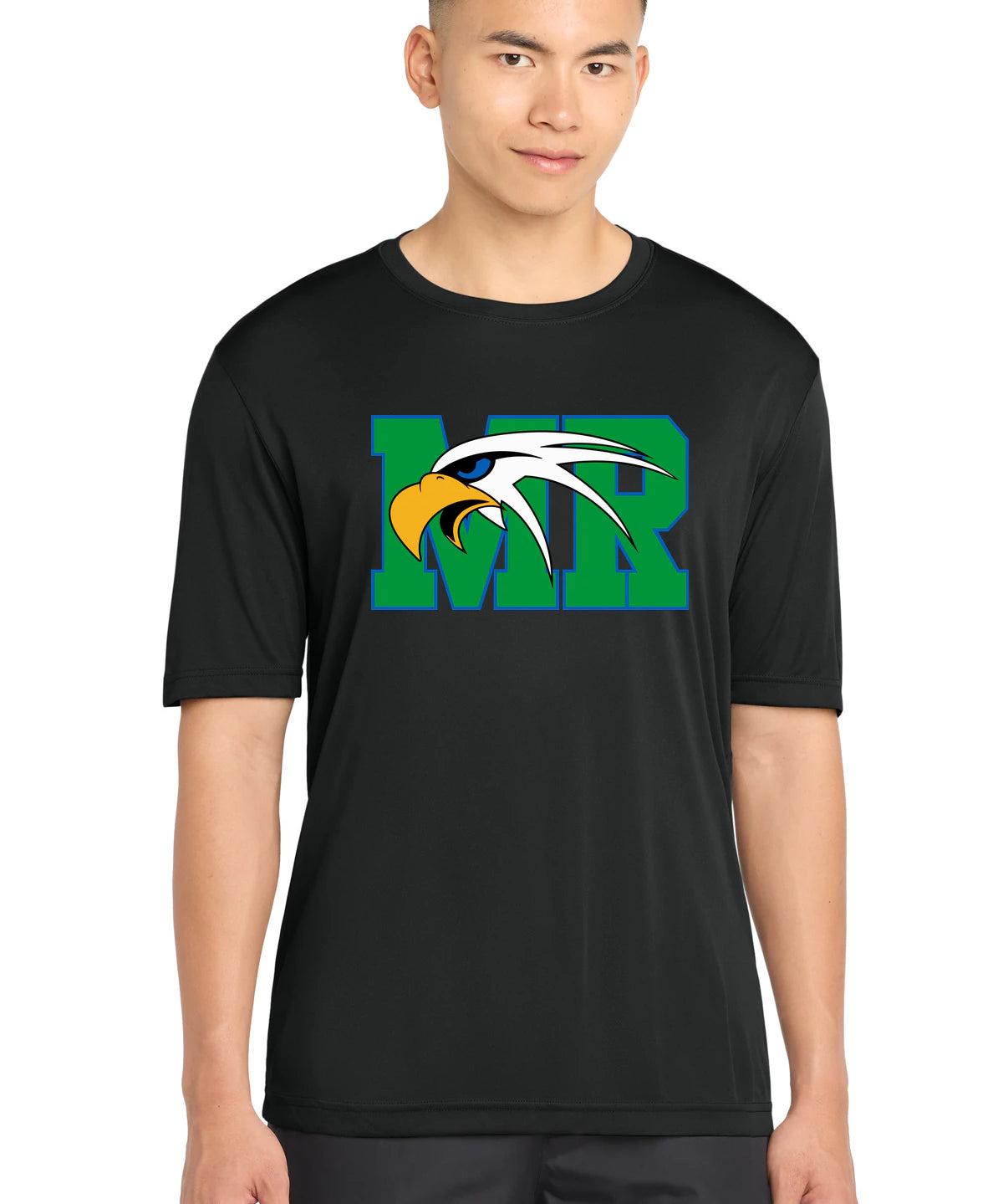 Maple River High School hockey_boys - Black Sport-Tek PosiCharge Competitor Tee. ST350