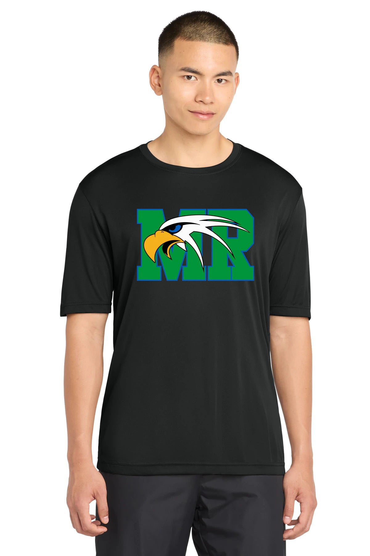 Maple River High School hockey_boys - Black Sport-Tek PosiCharge Competitor Tee. ST350