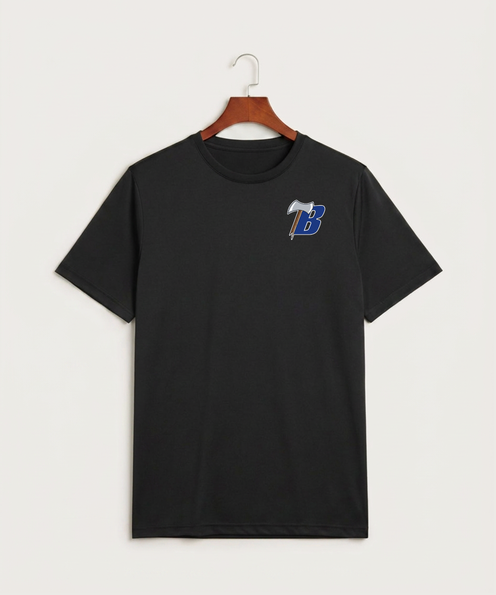 Bemidji High School Football (Boys) - Black Sport-Tek PosiCharge Competitor Tee. ST350