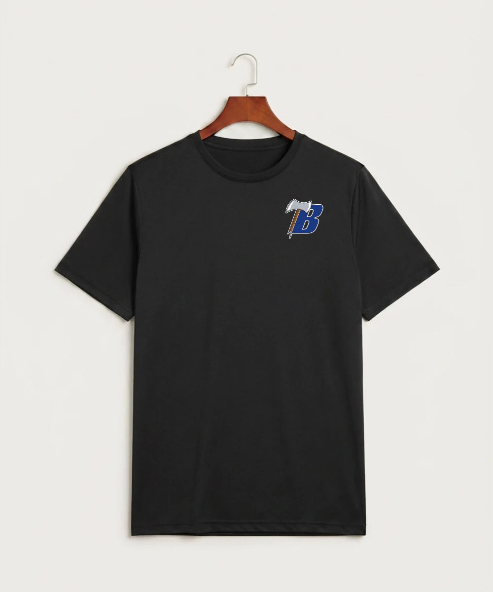 Bemidji High School Football (Boys) - Black Sport-Tek PosiCharge Competitor Tee. ST350