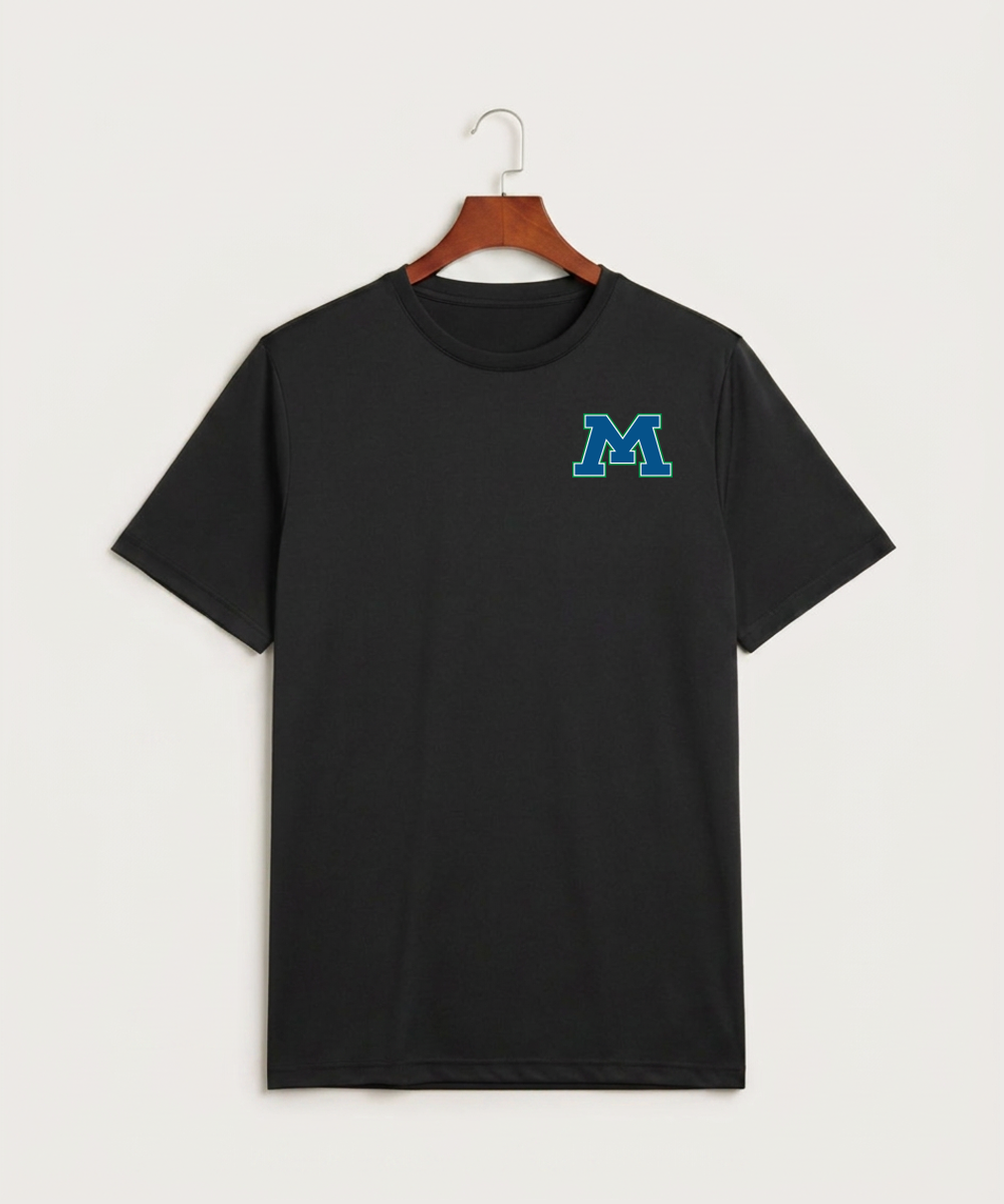 Minnewaska Area High School Football (Boys) - Black Sport-Tek PosiCharge Competitor Tee. ST350