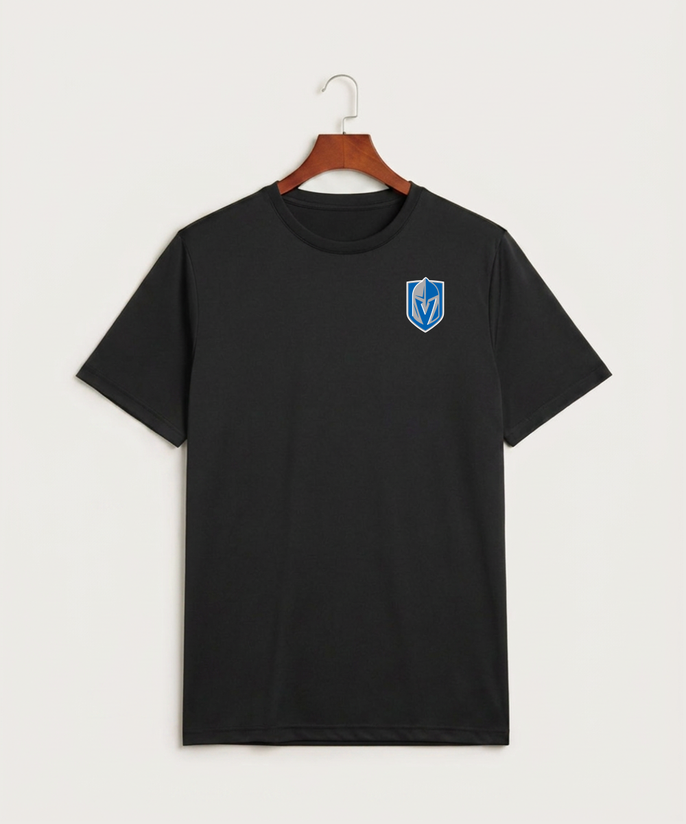 Lake Crystal-Welcome-Memorial High School Football (Boys) - Black Sport-Tek PosiCharge Competitor Tee. ST350