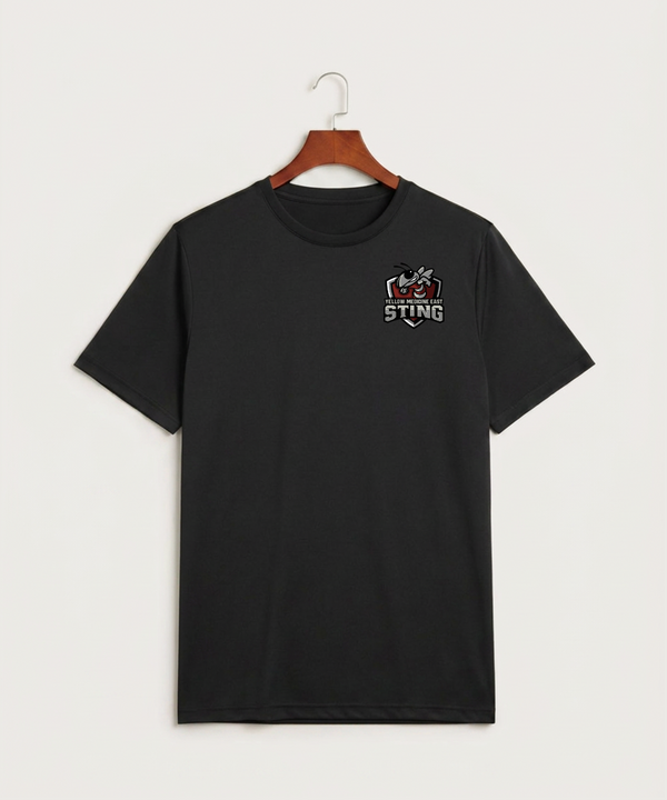 Yellow Medicine East High School Football (Boys) - Black Sport-Tek PosiCharge Competitor Tee. ST350