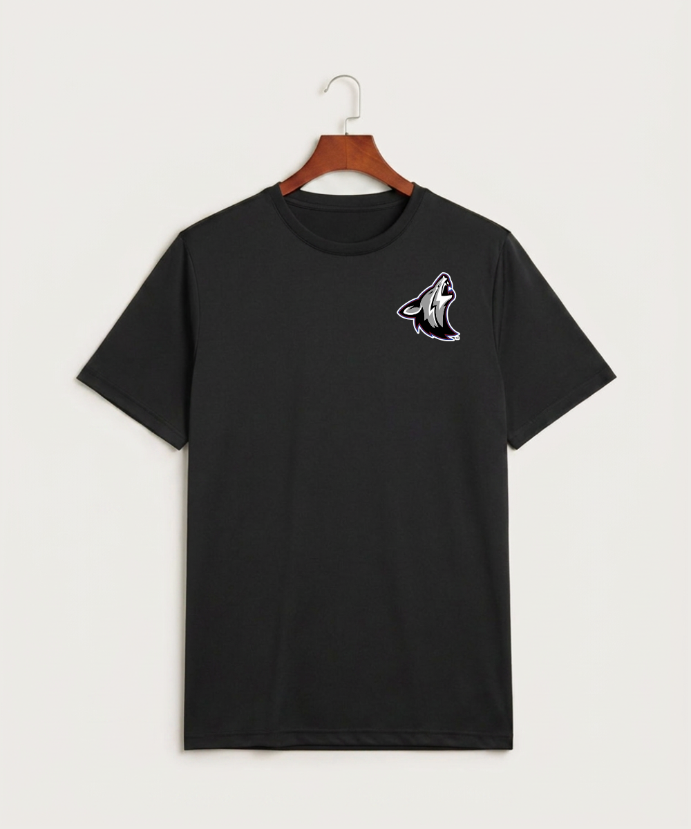 Heron Lake-Okabena High School Football (Boys) - Black Sport-Tek PosiCharge Competitor Tee. ST350