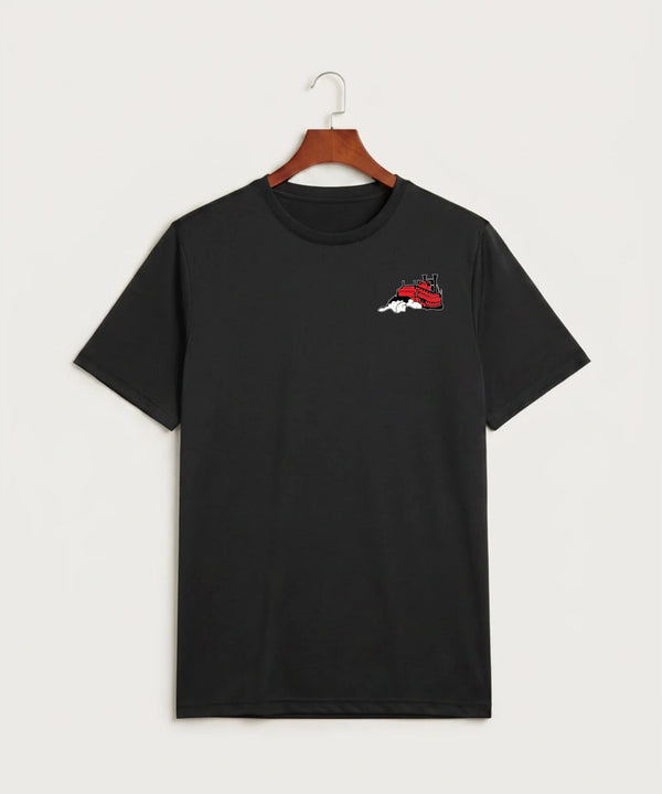Fulton High School Football (Boys) - Black Sport-Tek PosiCharge Competitor Tee. ST350