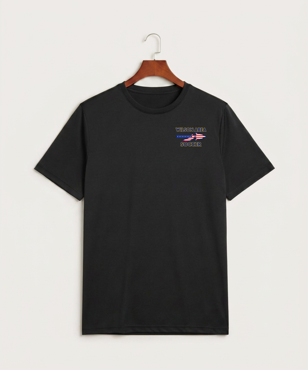 Wilson Area School Soccer Soccer - Black Sport-Tek PosiCharge Competitor Tee. ST350