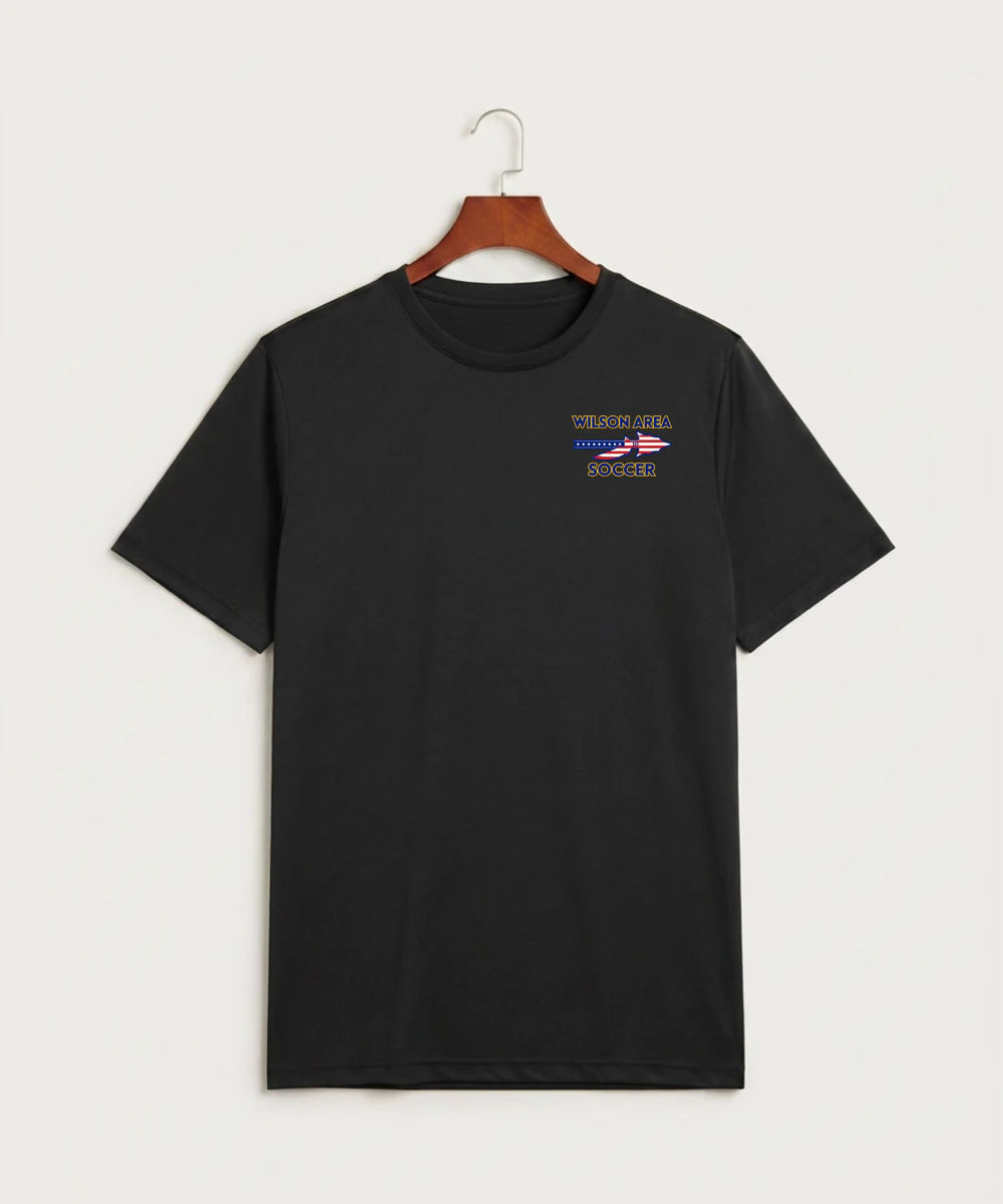Wilson Area School Soccer Soccer - Black Sport-Tek PosiCharge Competitor Tee. ST350