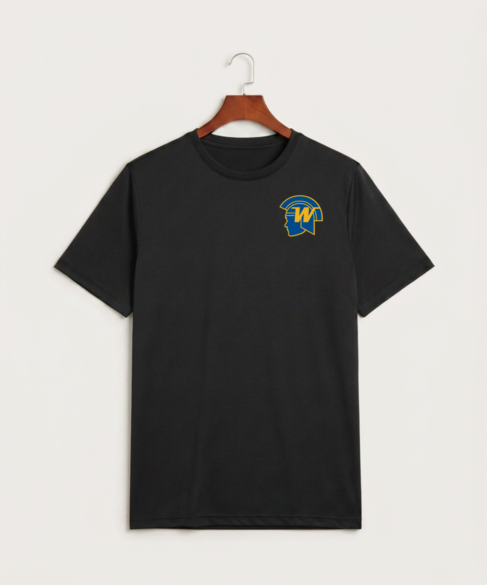 Wayzata High School Football (Boys) - Black Sport-Tek PosiCharge Competitor Tee. ST350
