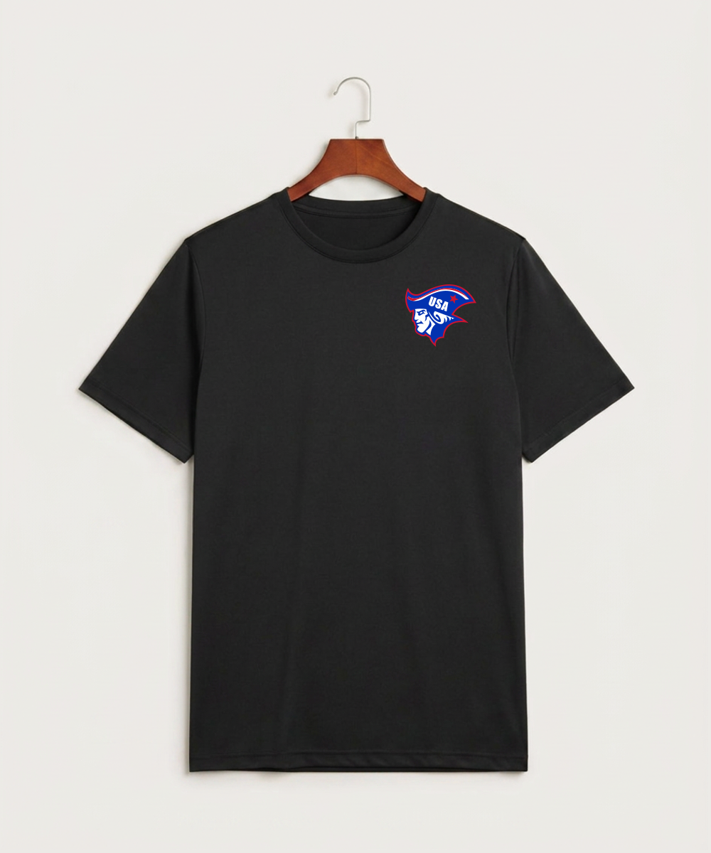 Upsala High School Football (Boys) - Black Sport-Tek PosiCharge Competitor Tee. ST350