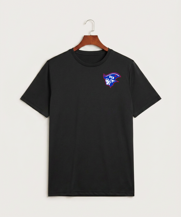 Upsala High School Football (Boys) - Black Sport-Tek PosiCharge Competitor Tee. ST350