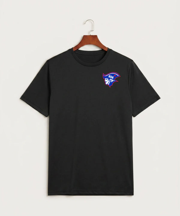 Upsala High School Football (Boys) - Black Sport-Tek PosiCharge Competitor Tee. ST350