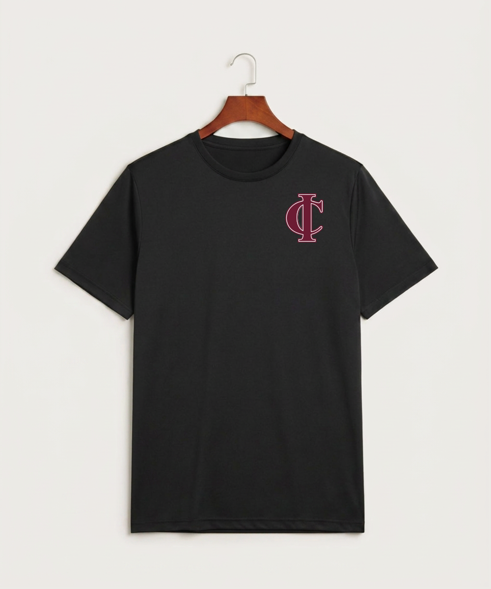 Crosby Ironton High School Football (Boys) - Black Sport-Tek PosiCharge Competitor Tee. ST350