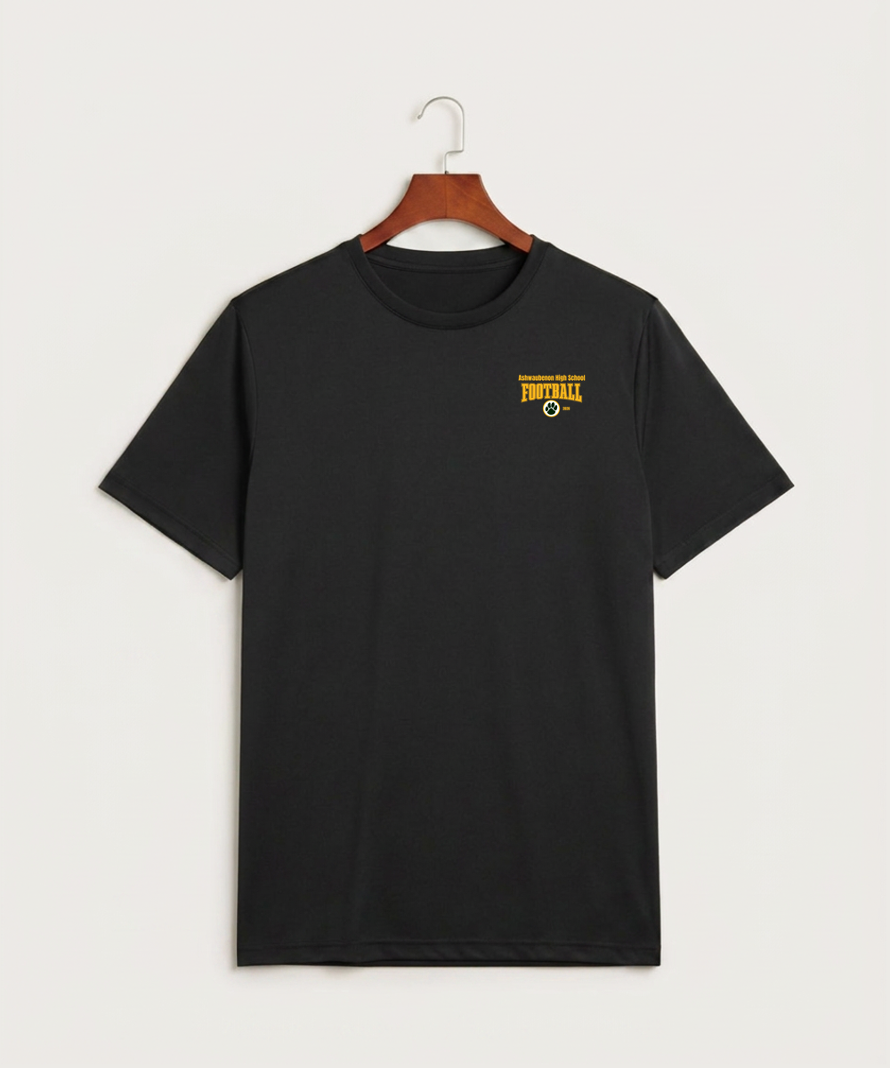 Ashwaubenon High School Football (Boys) - Black Sport-Tek PosiCharge Competitor Tee. ST350