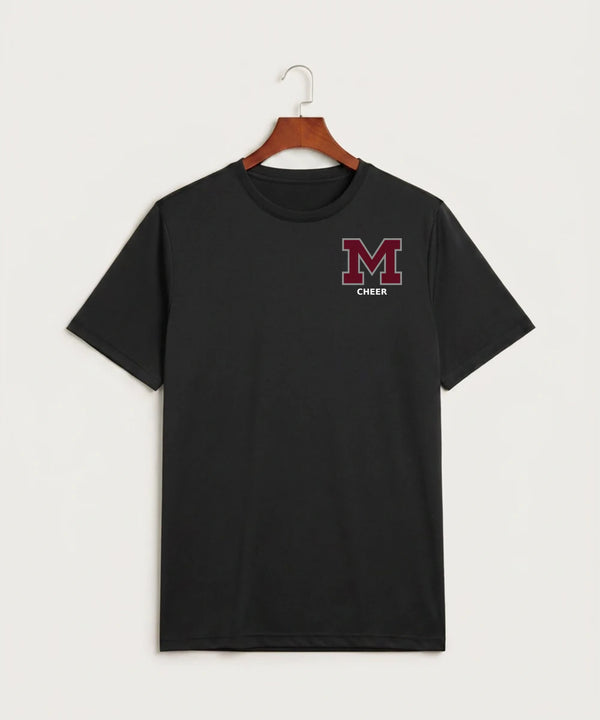Moline Cheer general - Black Sport-Tek PosiCharge Competitor Tee. ST350