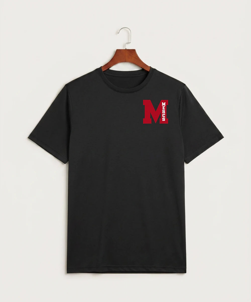 Mcgregor High School Volleyball (Girls) - Black Sport-Tek PosiCharge Competitor Tee. ST350