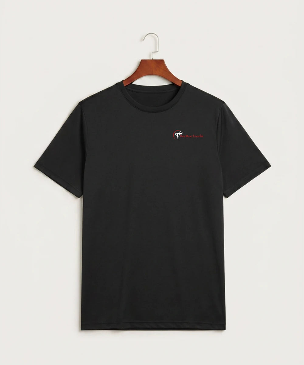 Point Dance Ensemble Dance - Black Sport-Tek PosiCharge Competitor Tee. ST350