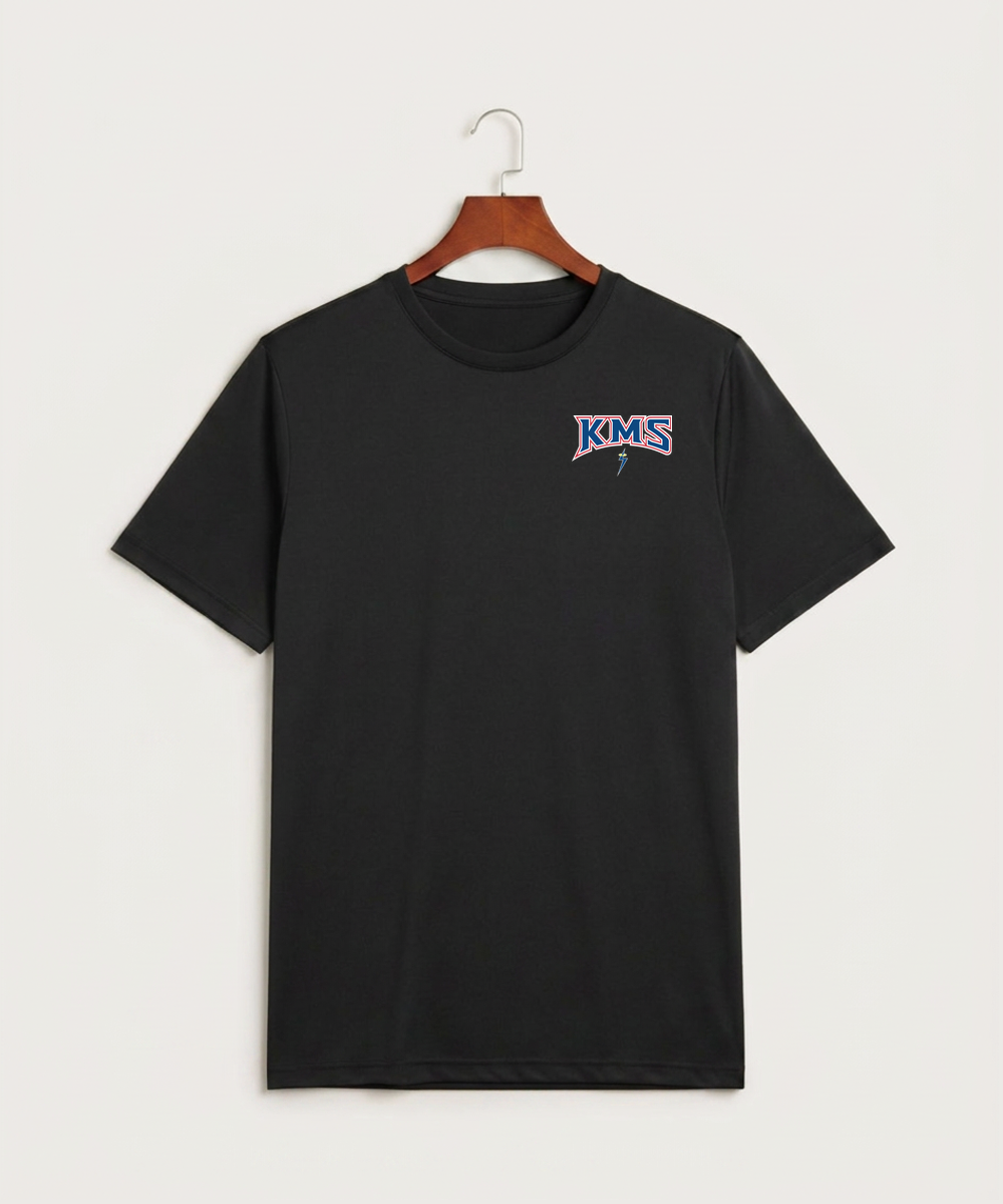 Kerkhoven-Murdock-Sunburg High School Football (Boys) - Black Sport-Tek PosiCharge Competitor Tee. ST350