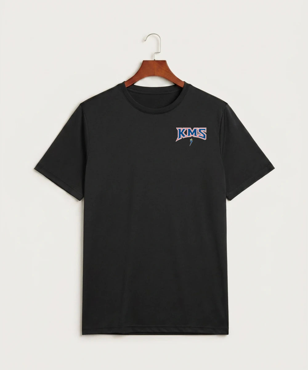 Kerkhoven-Murdock-Sunburg High School Football (Boys) - Black Sport-Tek PosiCharge Competitor Tee. ST350